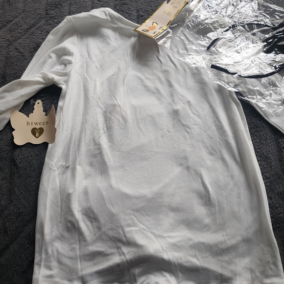 NWT - Halloween Unicorn long sleeve tee with matching headband - Picture 5 of 7